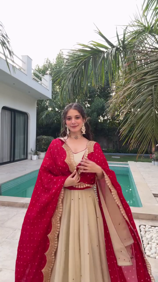 Women Pink Embellished Anarkali Dress