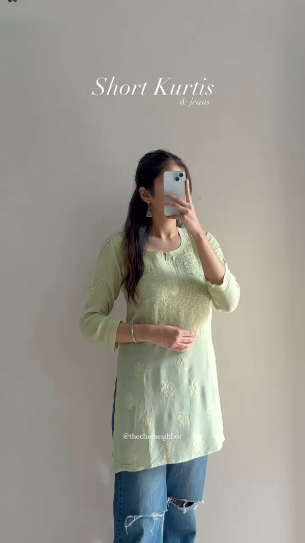 Embellished Straight Kurta