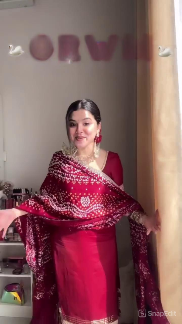 Women Discover Elegance in our new designer party suit with pant and dupatta set