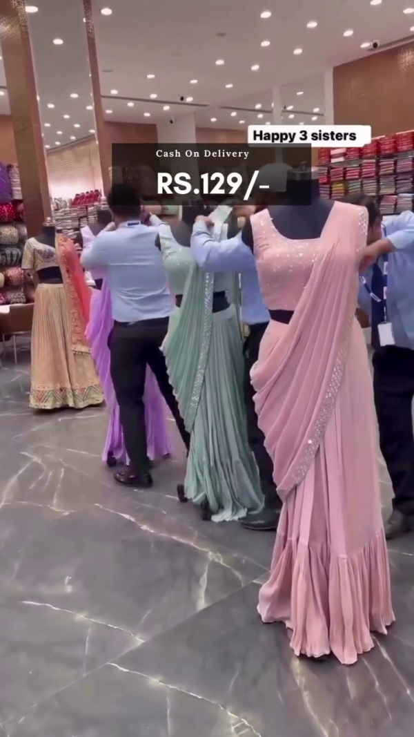 DESIGNER GEORGETTE LEHENGA WITH SHRUG