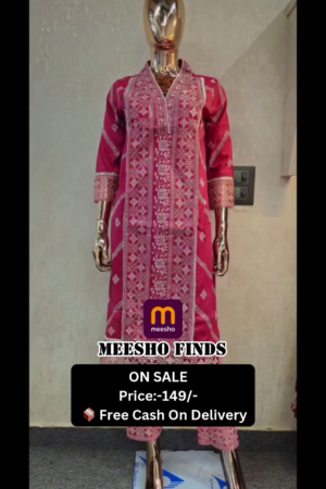 BADHANI SICVENCE WORK KURTI