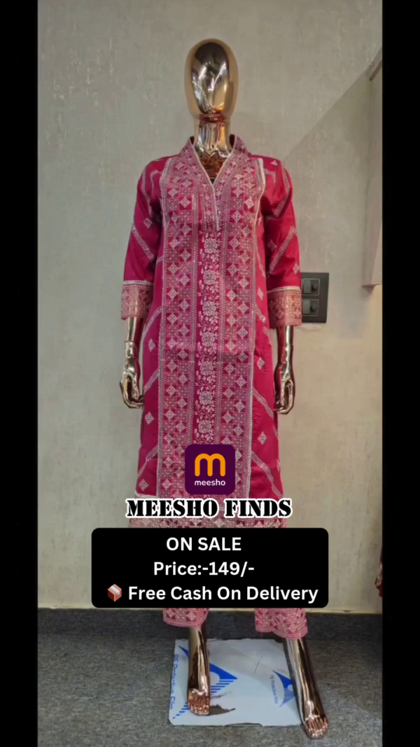 BADHANI SICVENCE WORK KURTI