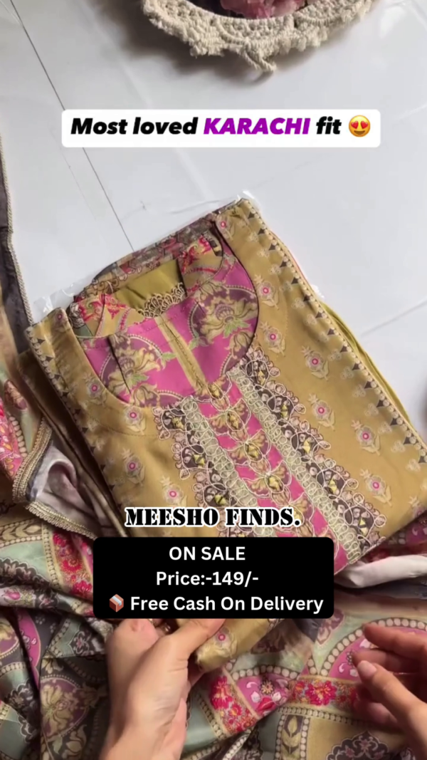 COTTON JEQARD STYLE PRINT DRESS MATERILS