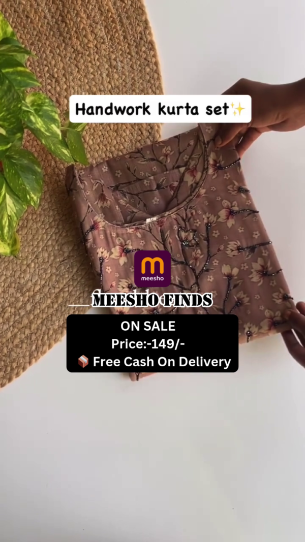 Geometric Printed Regular Kurta with Trouser