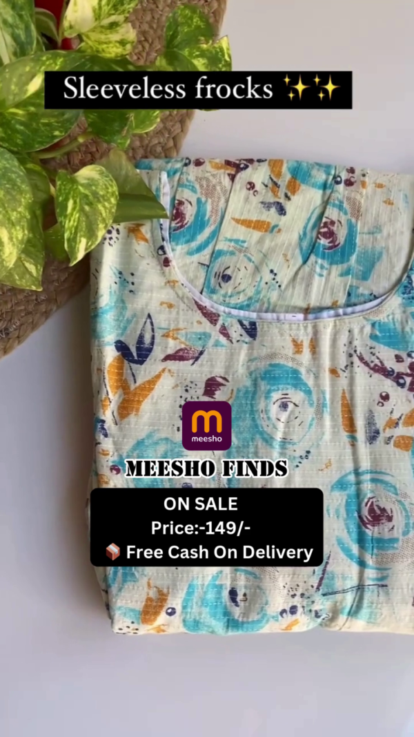 Multicolor Printed Kurti For Women and Girls