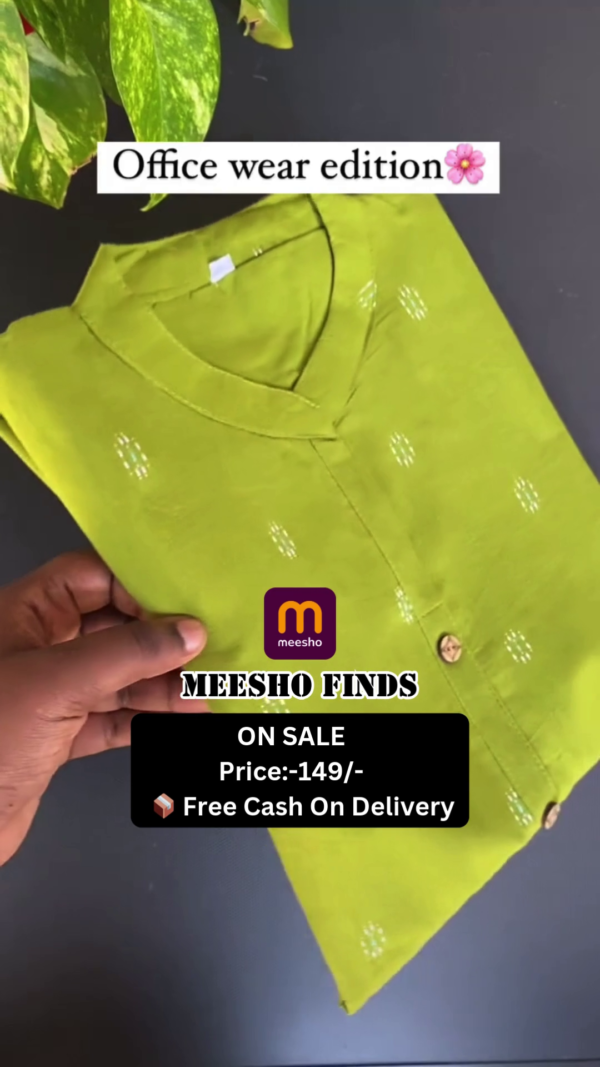 Floral Printed Mandarin Collar Pure Cotton Straight Kurta With Trouser
