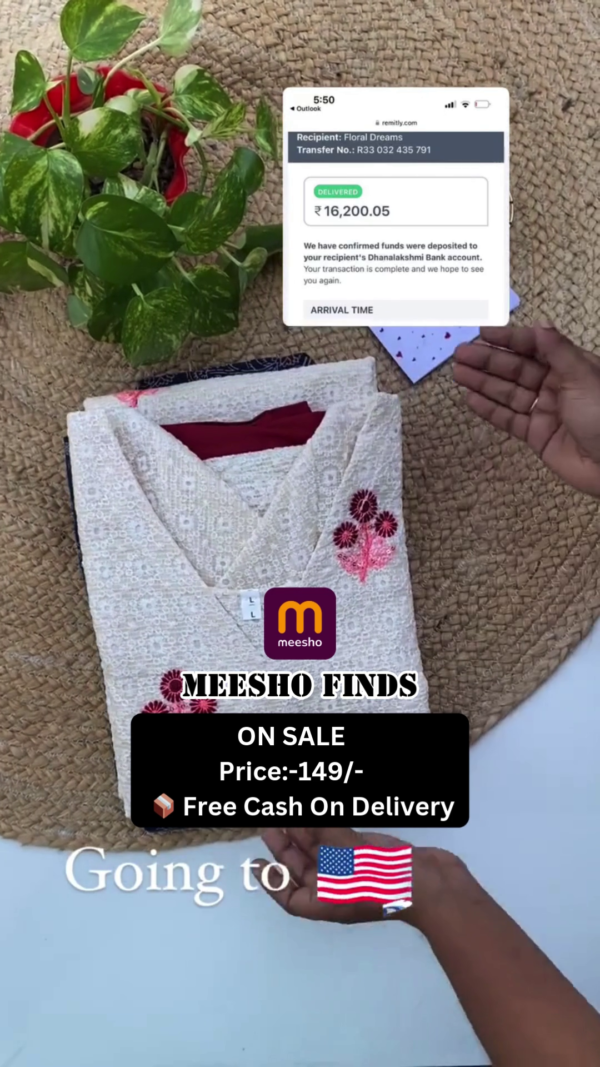 Women Embroidered 3-Piece Unstitched Dress Material