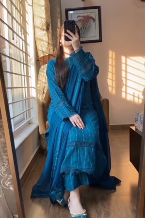 Kurta With Dupatta And Bottomwear